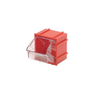 Quantum Storage Clear Tip Out Storage Bin   2 Inch x 2 1/2 Inch x 2 3/4 Inch