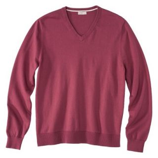 Merona Mens Lightweight Pullover Sweater   Rose Essence S