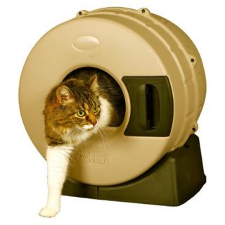 Smart Choice Litter Spinner Easy Cat Litter Box   Tan