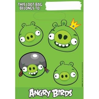 Angry Birds Treat Bags