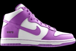 Nike Dunk High Be True iD Custom Kids Shoes (4y 6y)   Purple