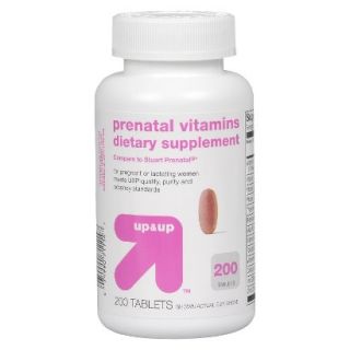 up&up Prenatal Vitamin Tablets   200 Count