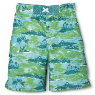 Boys Islands Swim Trunk   Sea Blue L