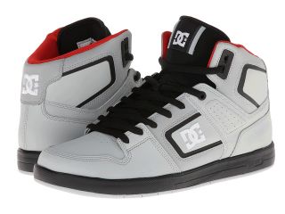 DC Factory Lite HI Mens Skate Shoes (Gray)