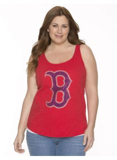 Lane Bryant Plus Size Boston Red Sox embellished tank     Womens Size 14/16,