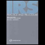 IRS Practice and Procedure Text and 09 Supplement