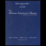 African American Odyssey  Volume 2 (Document Set)