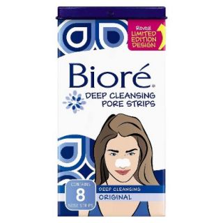 Biore Deep Cleansing Pore Strips   Original (8 Count)