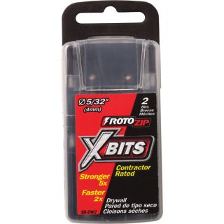 RotoZip Contractor Rated XBITS   10 Pack Drywall Bits, Model XB DW10