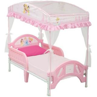 Toddler Bed Delta Childrens Products Toddler Canopy Bed   Disney Princess