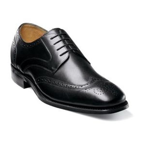 Florsheim Mens Cromwell Black Shoes, Size 11 D   12082 001