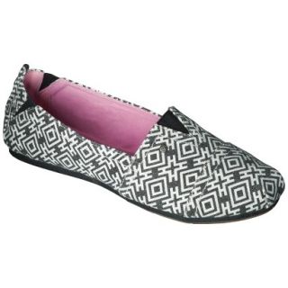 Womens Mad Love Lydia Loafer   Black/White 8.5