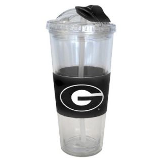 Boelter Brands NCAA 2 Pack Georgia Bulldogs No Spill Double Walled Tumbler with
