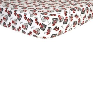 Dr. Seuss Cat in the Hat Fitted Crib Sheet