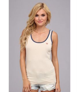 Fred Perry Jersey Vest Womens Sleeveless (White)