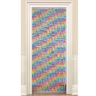 Fabric Flower Door Curtain