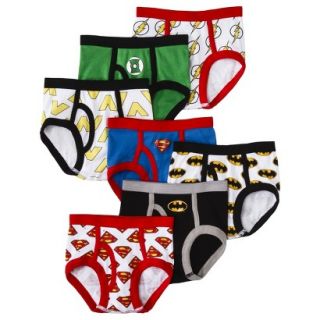 Warner Brothers Toddler Boys Justice League 7 Pack Briefs 2T/3T