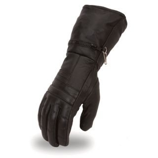 First Classics Mens High Performance Motorcycle Gloves   Black, Small, Model