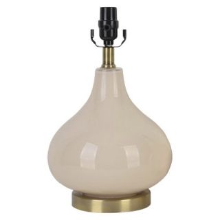 Threshold Medium Glass Gourd Lamp Base   Shell