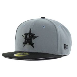 Houston Astros New Era MLB FC Gray Black 59FIFTY Cap