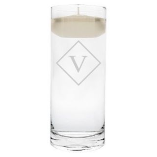 Diamond Initial Floating Unity Candle V