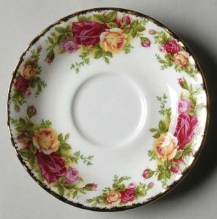 Royal Albert Old Country Roses Saucer for Footed Cup, Fine China Dinnerware   Mo