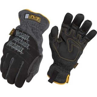 Mechanix Wear Cold Weather Fleece Utility Gloves   Black, Small, Model MCW UF 