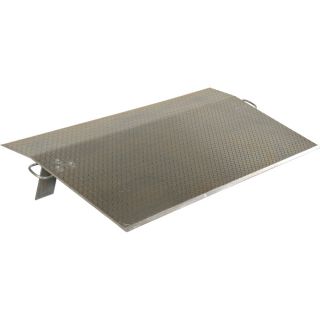 Vestil Economizer Dockplate   Aluminum, 7800 lb. Capacity, 36 Inch L x 72 Inch