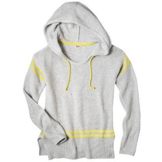 Mossimo Supply Co. Juniors Varsity Hoodie Sweater   Gray XL(15 17)