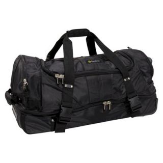 Outdoor Products La Guardia Rolling Travel Bag   Black