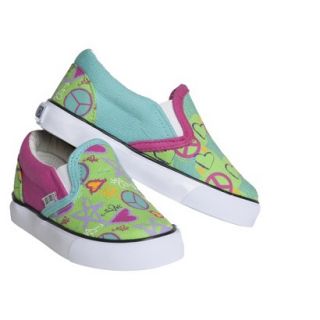 Girls Xolo Shoes Doodle 2 Twin Gore Canvas Sneakers   Multicolor 3