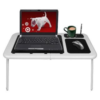 Computer Stand TG Portable Laptop Table with Cooling Fans   White (75 LD09)