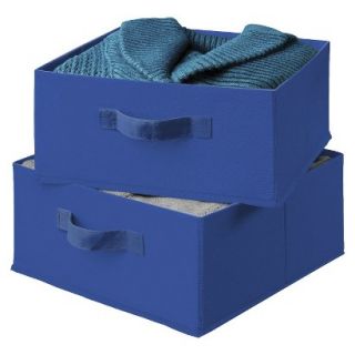 Closet Hanging Organizer 2 Pack Drawers For SFT01275 In Blue Poly (SFT01277) by