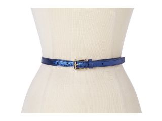 Cole Haan Village Skinny Belt Womens Belts (Blue)