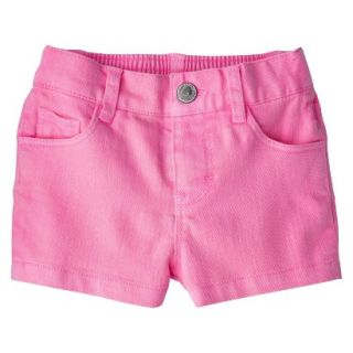 Cherokee Infant Toddler Girls Chino Short   Dazzle Pink 3T
