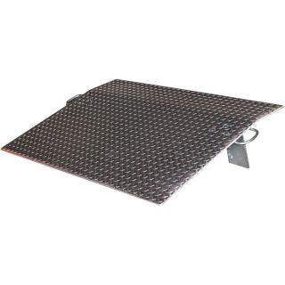 Vestil Economizer Dockplate   Aluminum, 10,000 lb. Capacity, 24 Inch L x 60