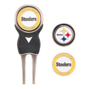 Pittsburgh Steelers Team Golf Divot Tool and Markers
