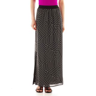 Worthington Maxi Skirt   Tall, Black