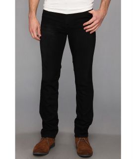 Calvin Klein Jeans Slim Straight Denim in Worn In Black Mens Jeans (Black)