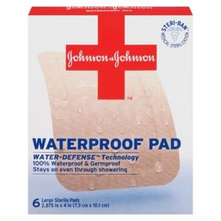 Johnson & Johnson Waterproof Pad   (6 Count)
