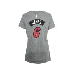 Miami Heat LeBron James adidas NBA Womens Legendary Triblend Vneck