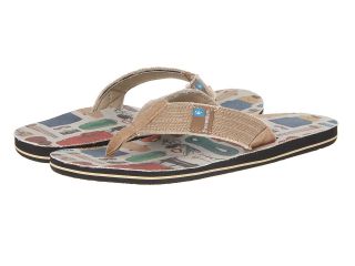 Freewaters Palapa Print Mens Shoes (Beige)