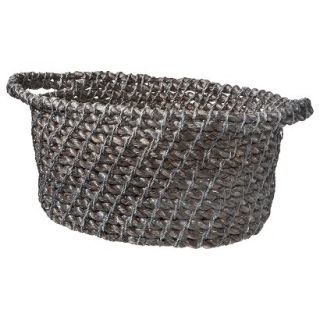 Threshold Bath Storage Basket   Gray (Small)