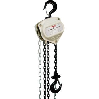 JET Chain Hoist   1 Ton Lift Capacity, 10 Ft. Lift, Model S90 100 10