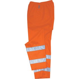 Ergodyne GloWear Class E Thermal Pants   Orange, 3XL, Model 8295