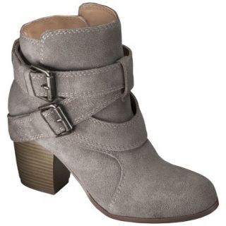 Womens Mossimo Supply Co. Jessica Suede Strappy Boot   Taupe 7