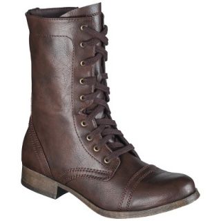 Womens Mossimo Supply Co. Khalea Combat Boots   Cognac 5.5