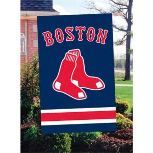 Boston Red Sox Applique House Flag