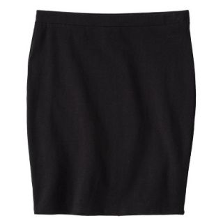 Mossimo Supply Co. Juniors Bodycon Skirt   Black XL(15 17)