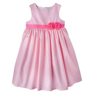Just One YouMade by Carters Newborn Girls Dot Dress   Light Pink 24 M